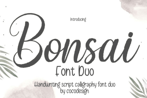 Bonsai: Your Go-To Font for Vibrant, Playful Designs