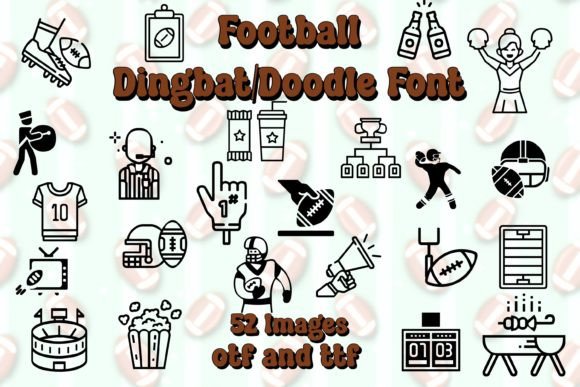Celebrate Every Touchdown with Football Doodle