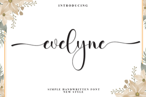 Evelyne Font: Graceful Minimalism for Modern Design