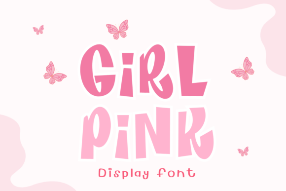 Girl Pink: The Playful Display Font for Modern Design