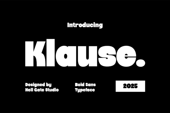 Klause Font: Where Sophistication Meets Practical Design