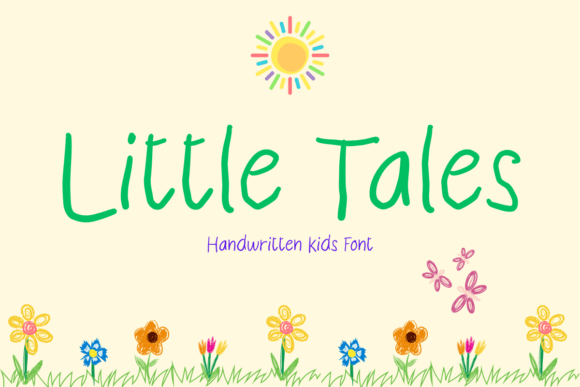 Little Tales: Capturing Childhood's Whimsy in Every Letter