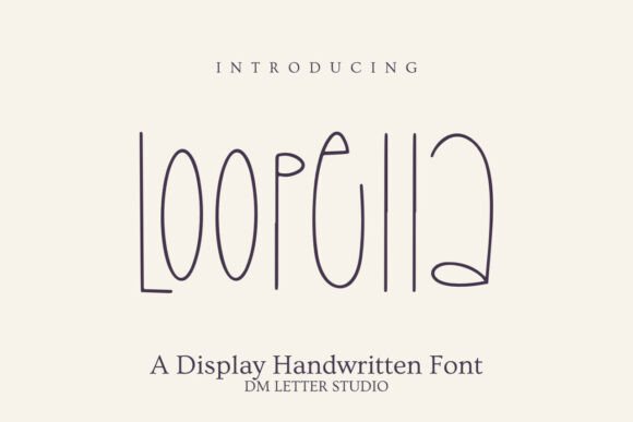 Loopela: The Friendly Display Font for Modern Brands