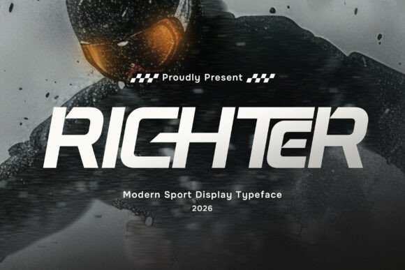 Richter: The High-Velocity Display Typeface
