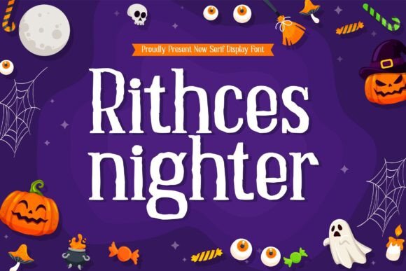 Ritches Nighter: A Font for Halloween's Modern Edge