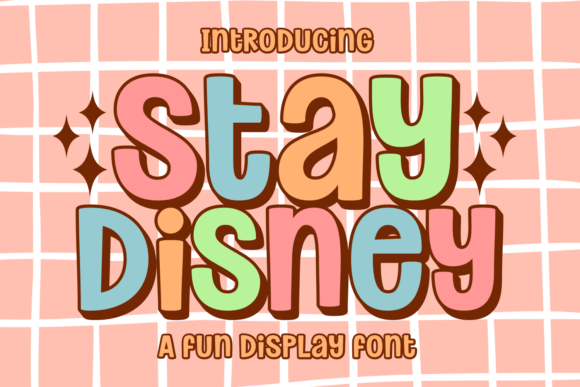 Stay Disney: The Display Font That Brings Whimsy to Modern Design